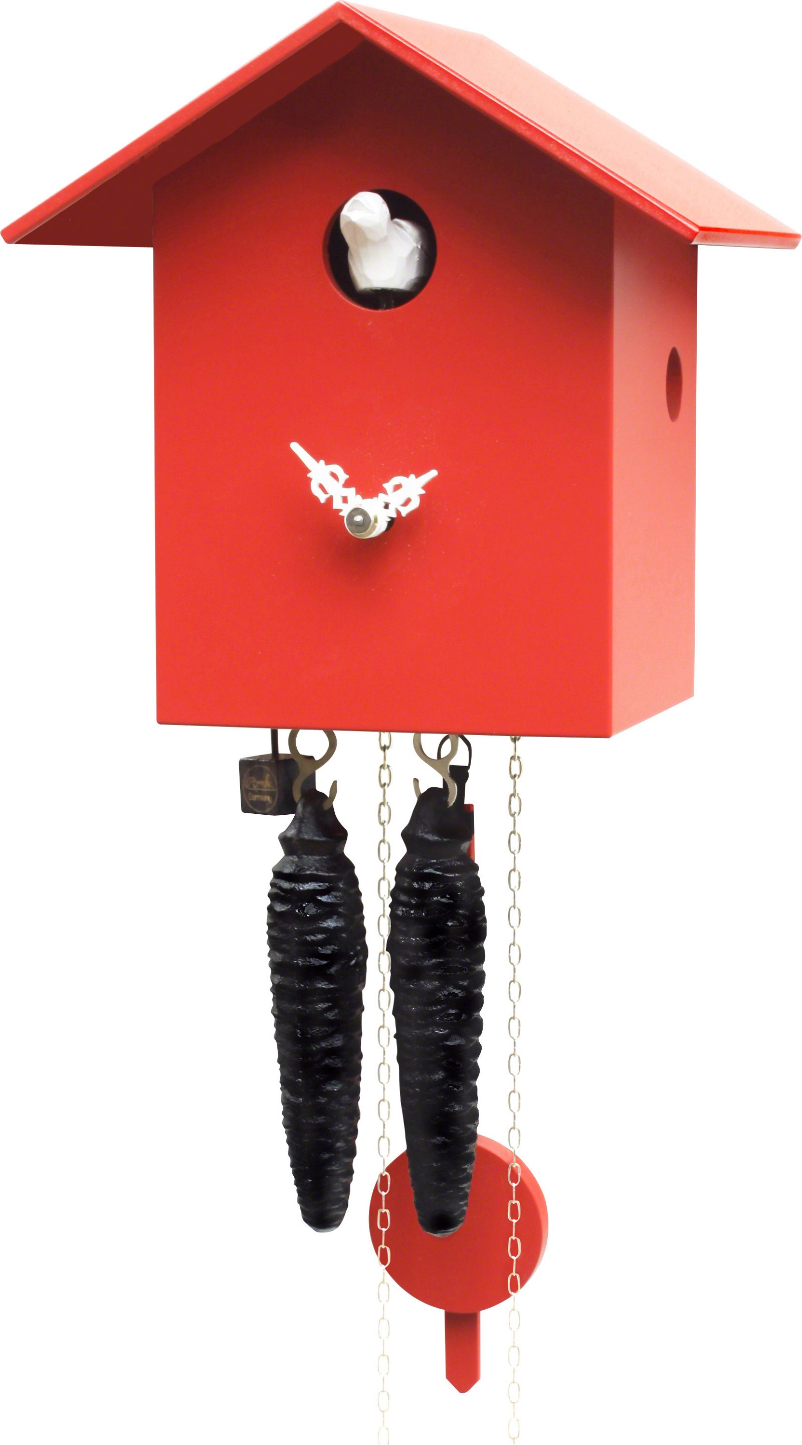 Cuckoo Clock 1-day-movement Modern-Art-Style 18cm by Rombach & Haas