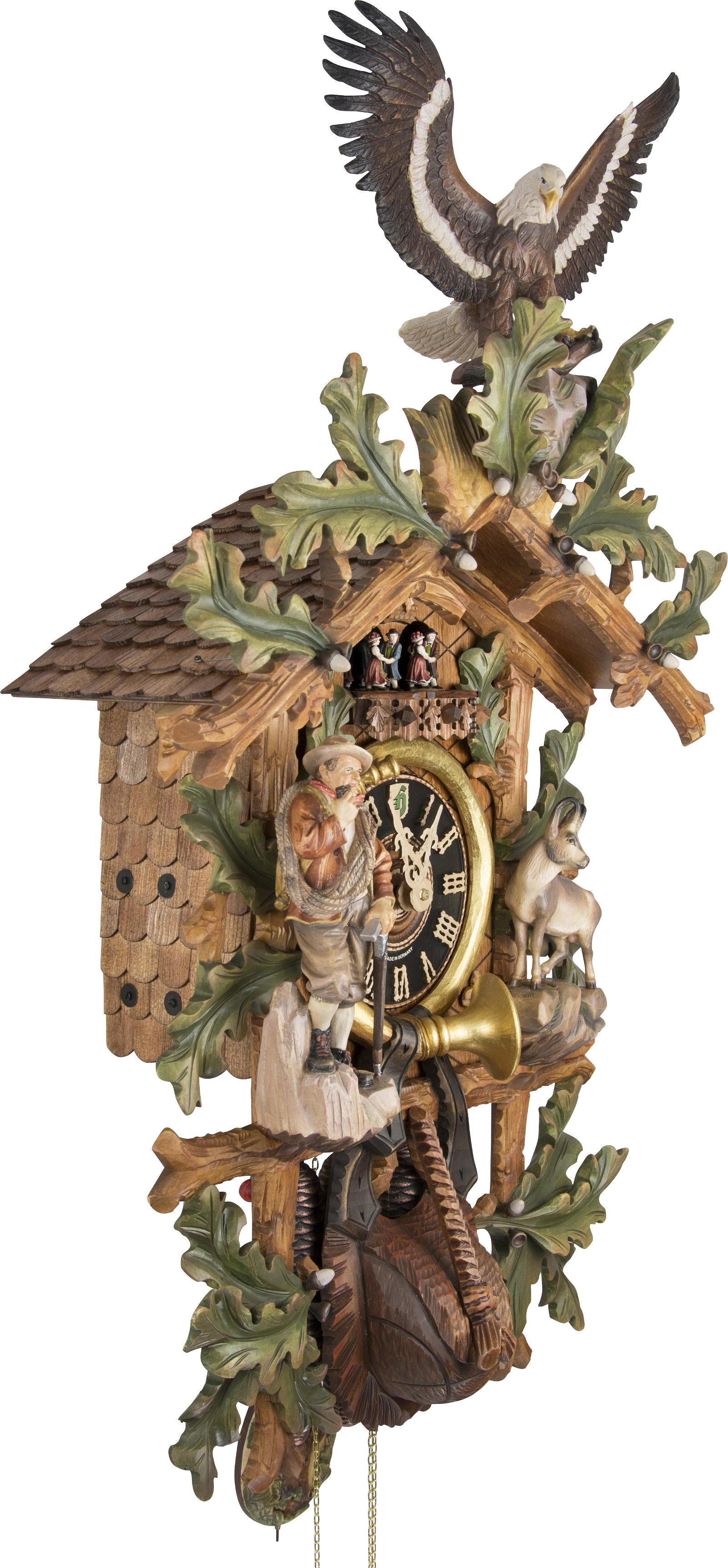 Cuckoo Clock 8-day-movement Carved-Style 102cm by Hönes