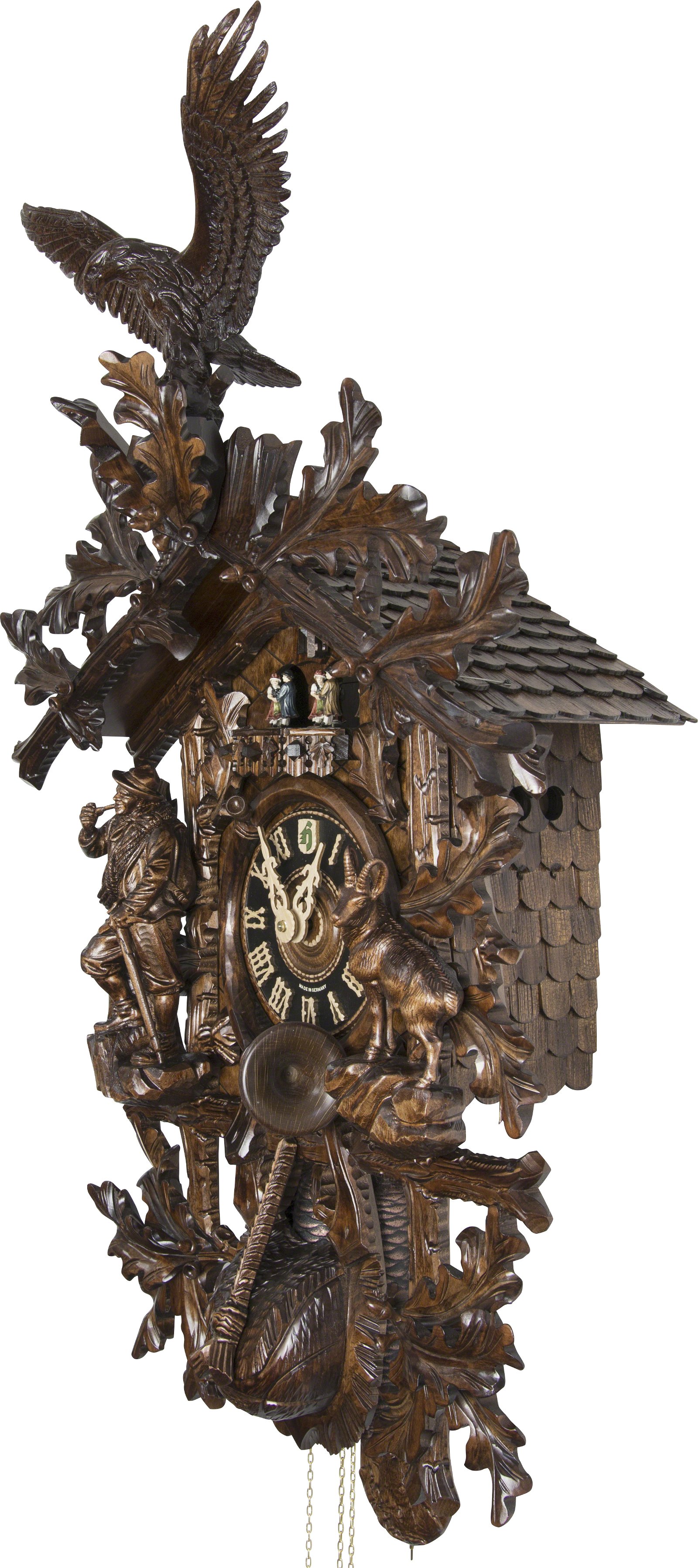 Cuckoo Clock 8-day-movement Carved-Style 102cm by Hönes
