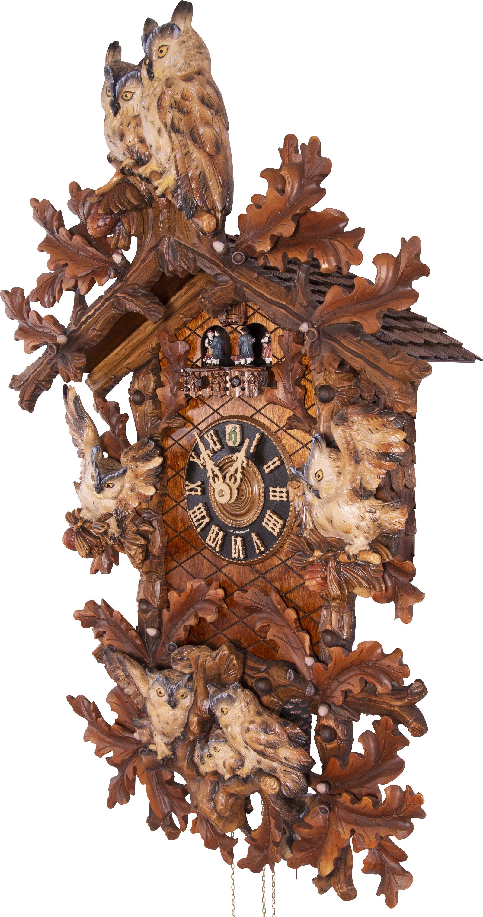 Cuckoo Clock 8-day-movement Carved-Style 87cm by Hönes