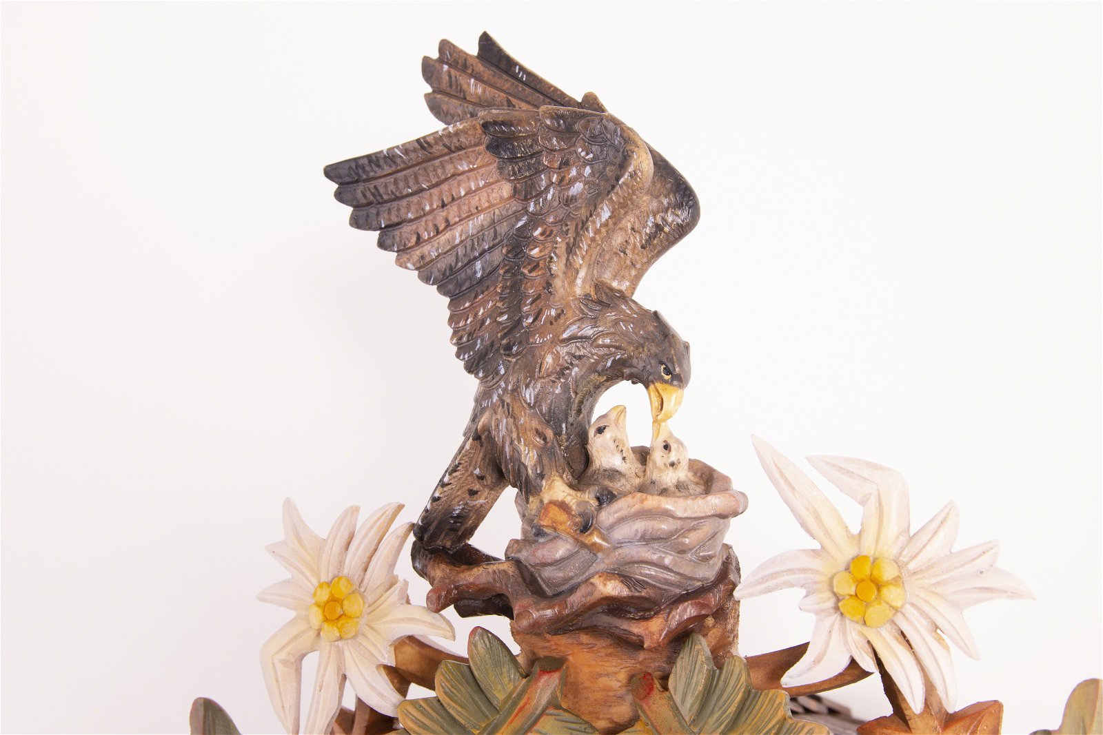 Cuckoo Clock 8-day-movement Carved-Style 54cm by Hönes