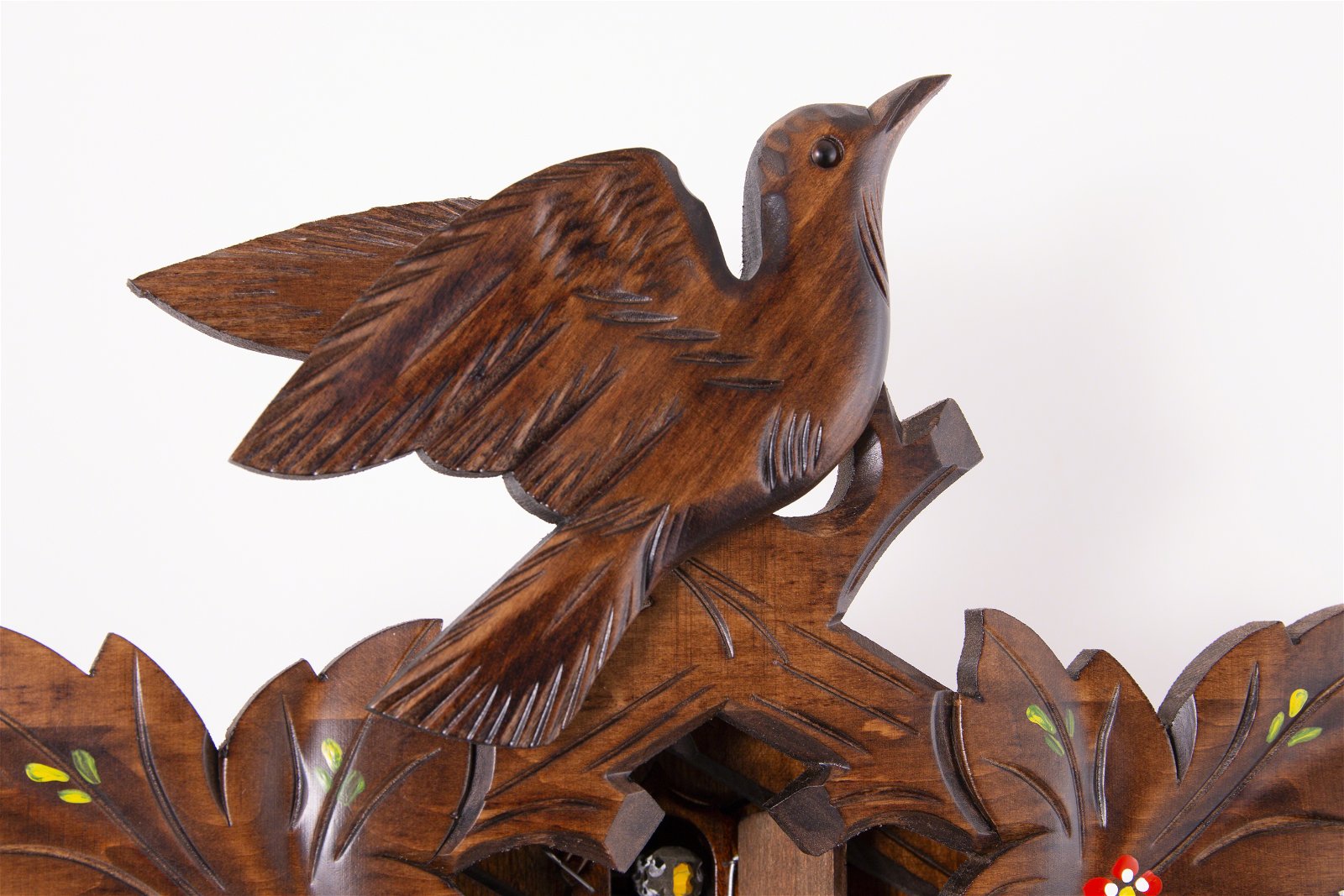 Cuckoo Clock 8-day-movement Carved-Style 42cm by Anton Schneider