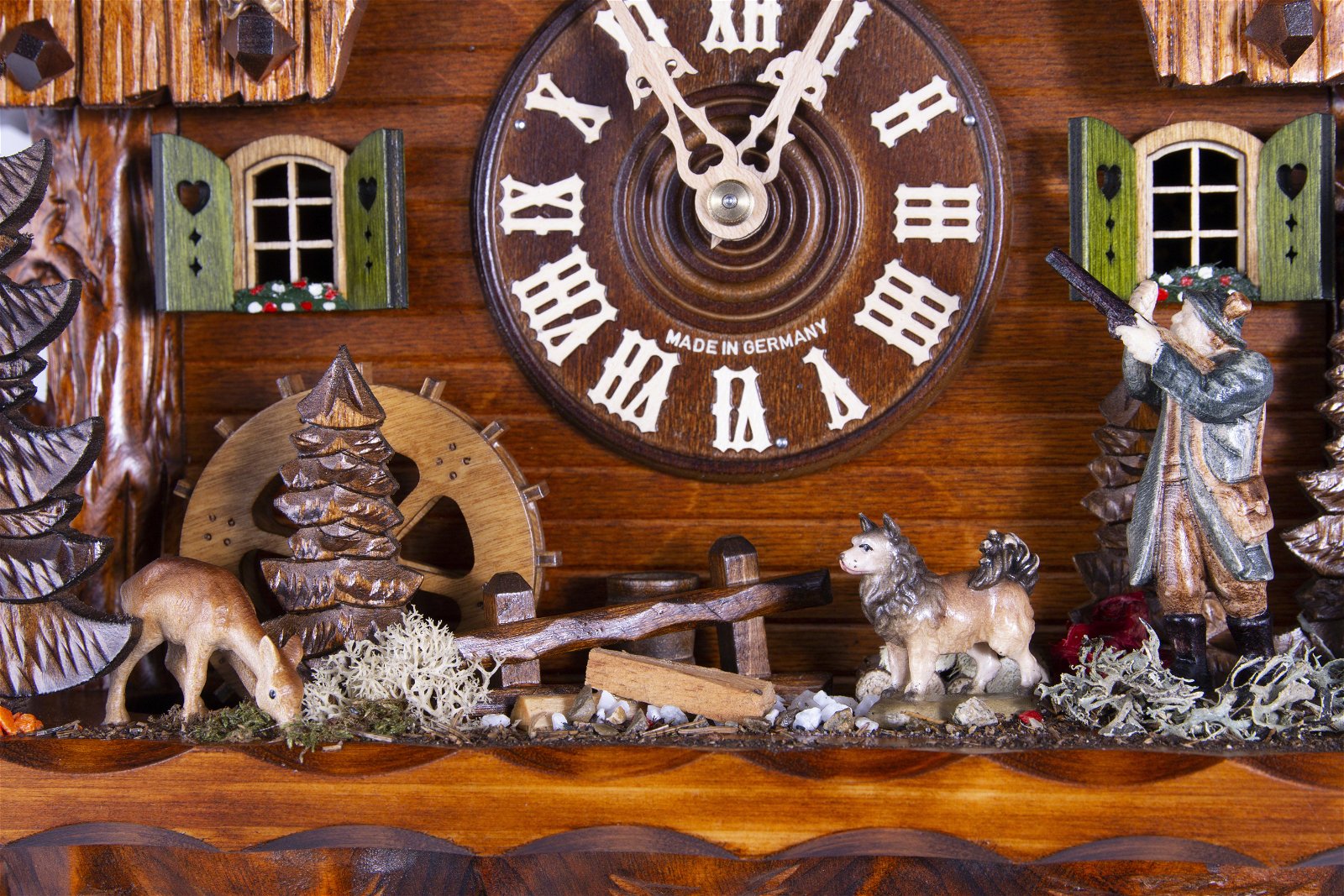 Cuckoo Clock 8-day-movement Chalet-Style 40cm by August Schwer