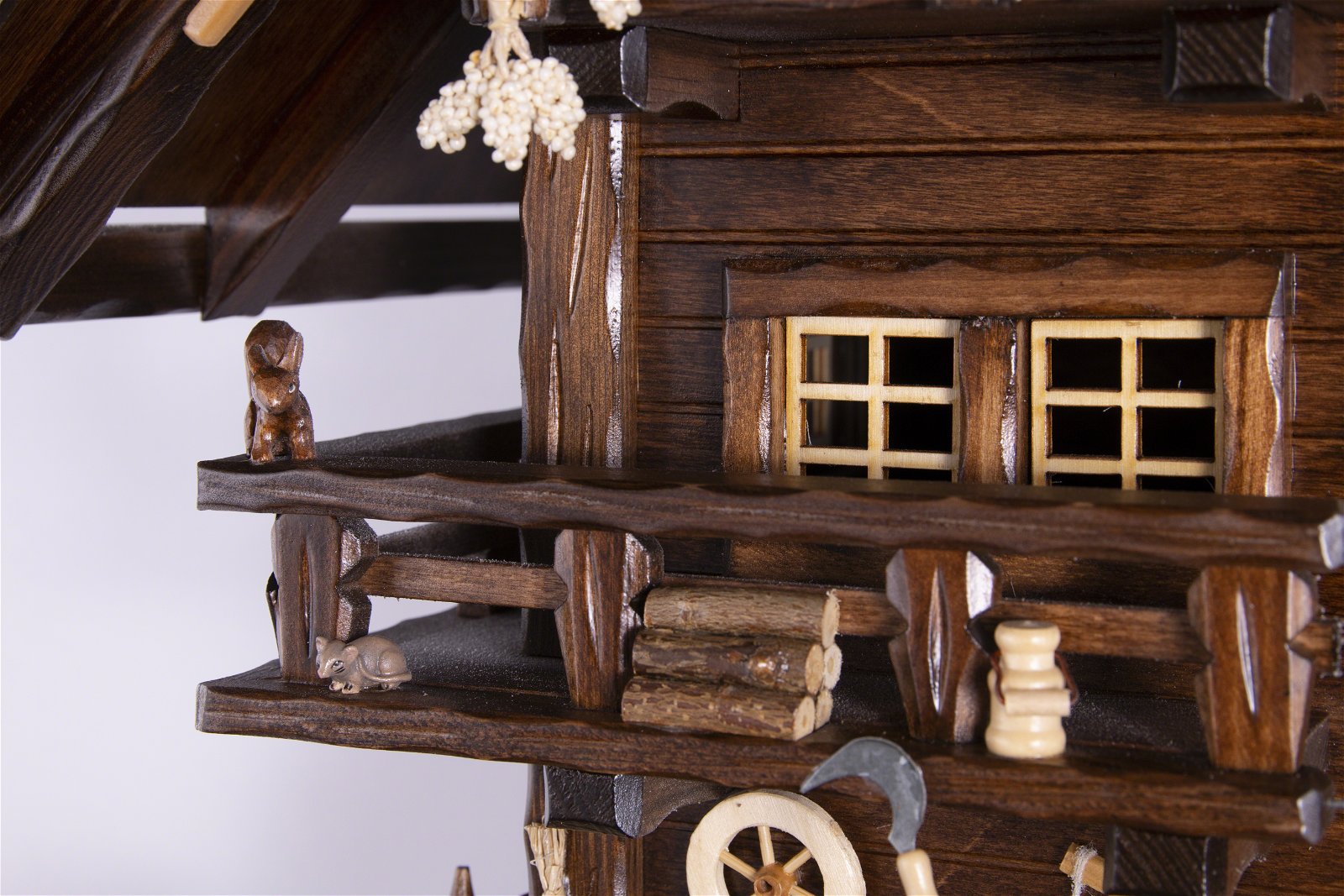 Cuckoo Clock 8-day-movement Chalet-Style 160cm by August Schwer
