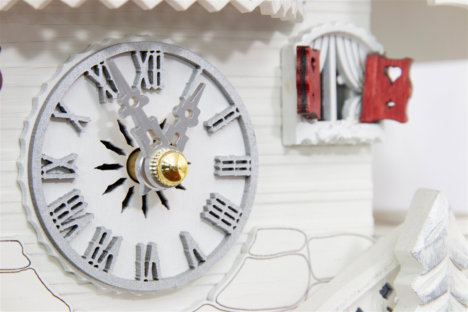 Cuckoo Clock Quartz-movement Chalet-Style 31cm by Engstler
