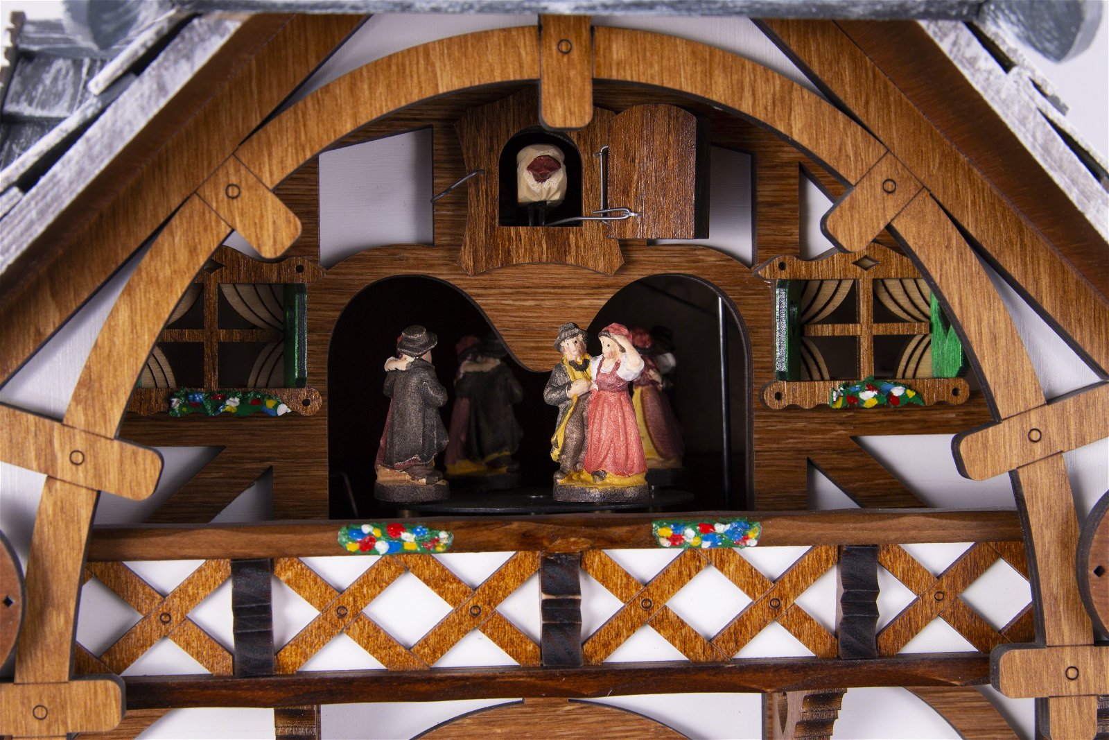 Cuckoo Clock 8-day-movement Chalet-Style 43cm by Engstler