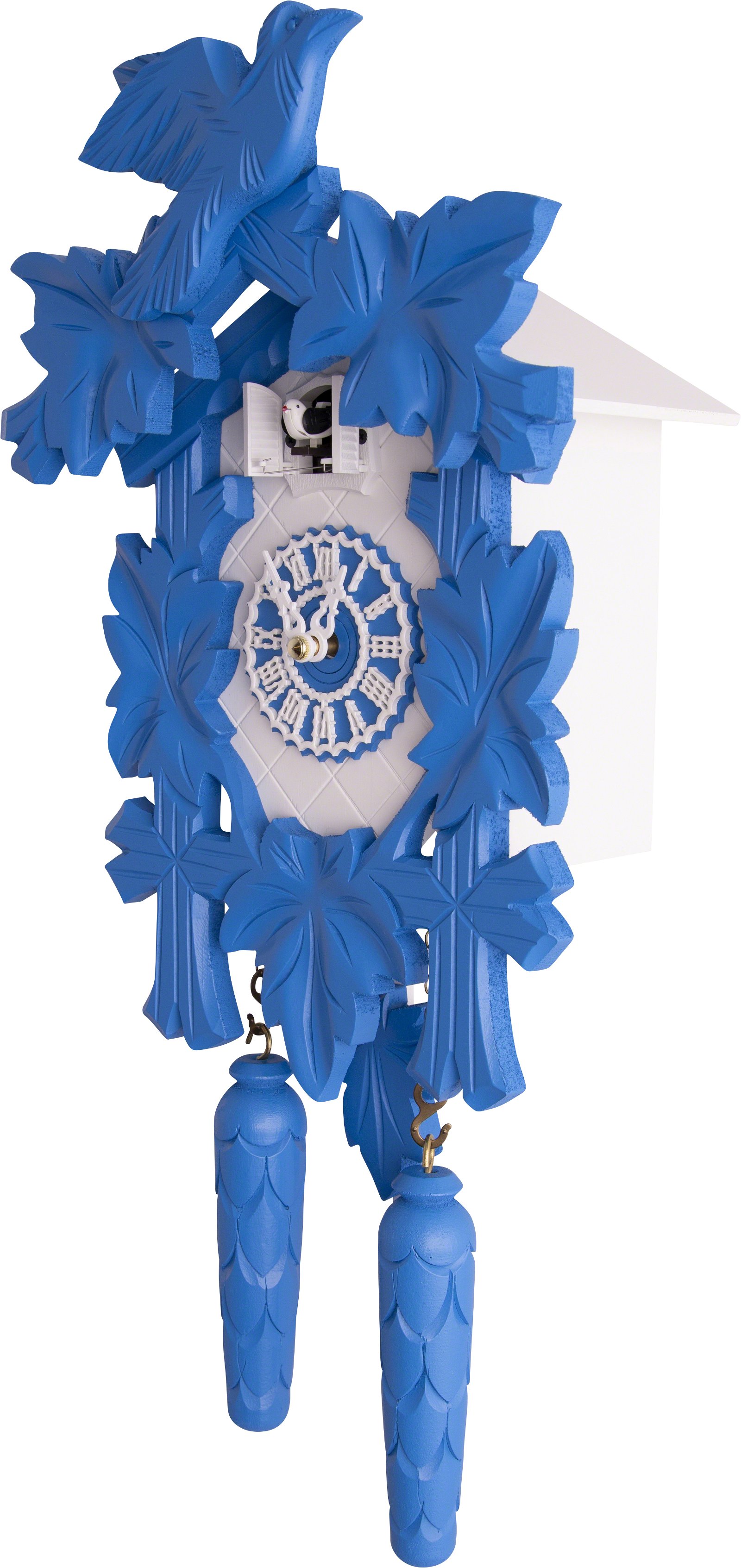 Cuckoo Clock Quartz-movement Modern-Art-Style 35cm by Trenkle Uhren