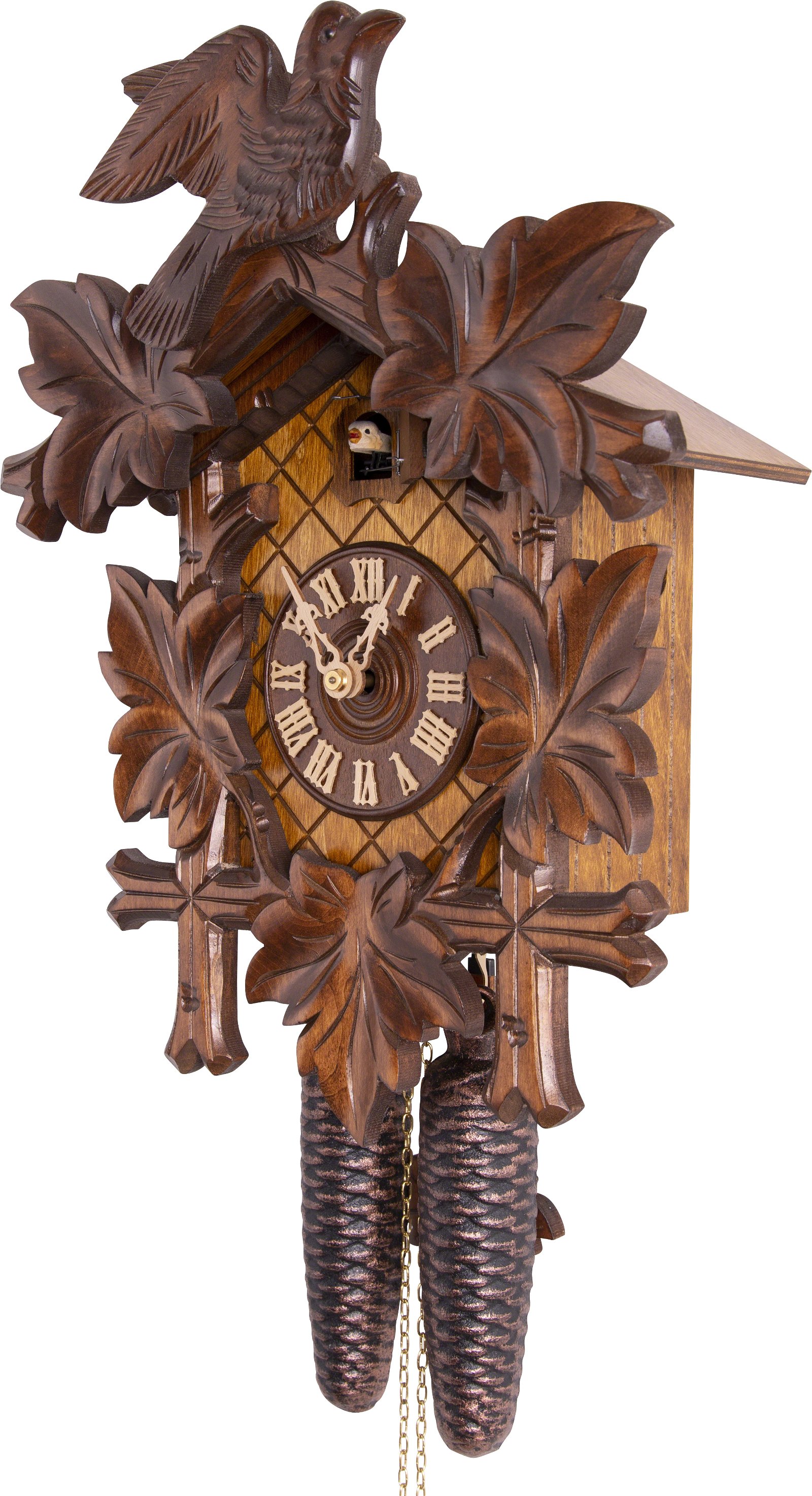 Cuckoo Clock 8-day-movement Carved-Style 40cm by Rombach & Haas