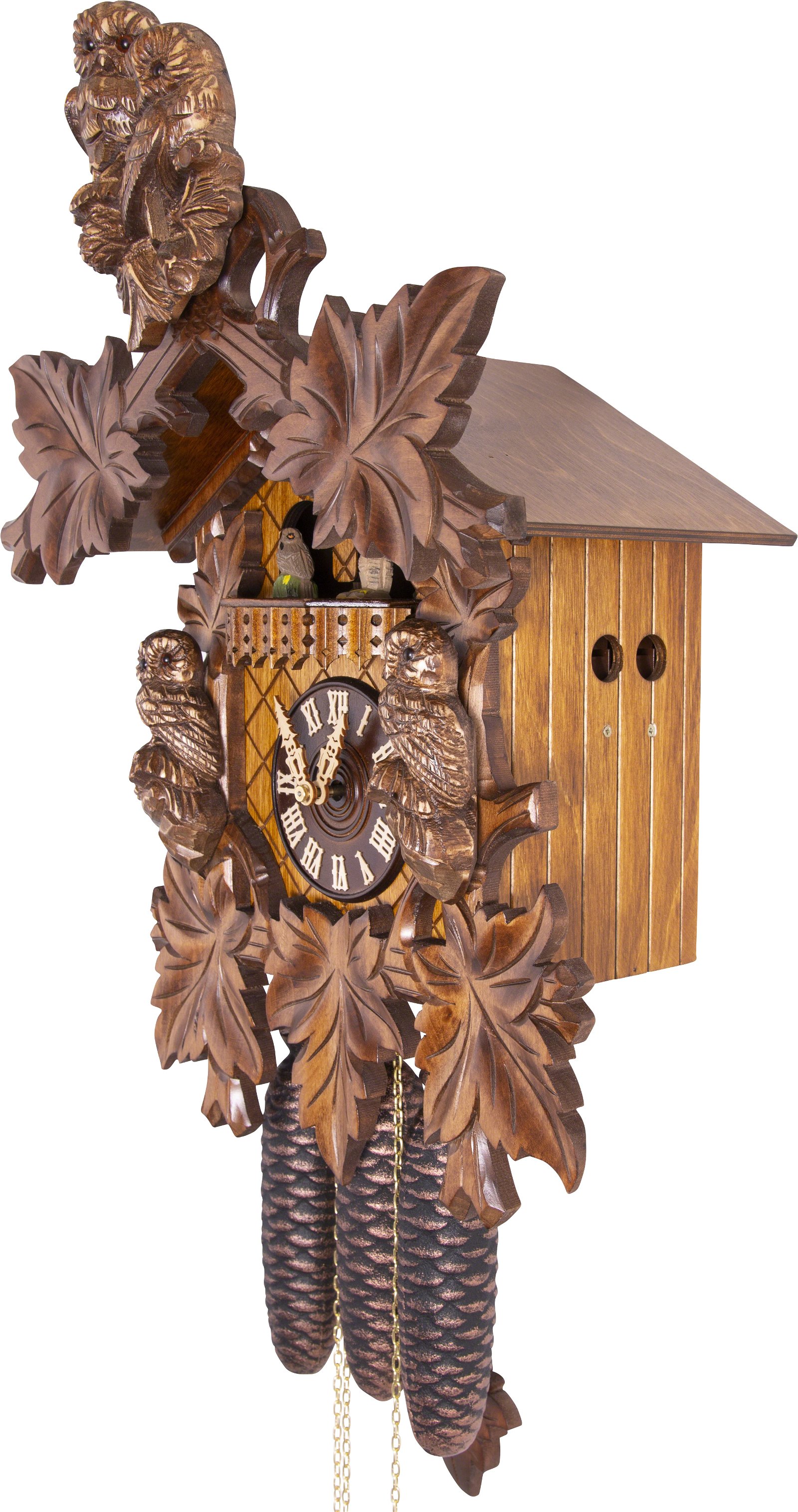 Cuckoo Clock 8-day-movement Carved-Style 50cm by Rombach & Haas