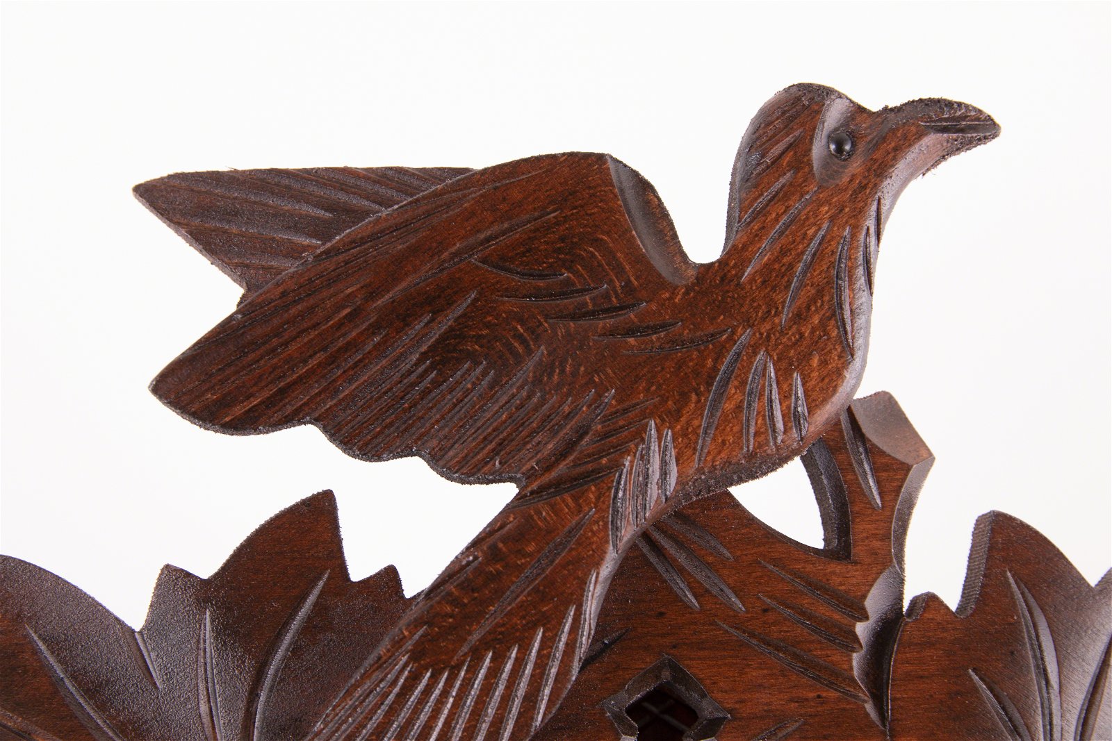 Cuckoo Clock 1-day-movement Carved-Style 34cm by Hekas