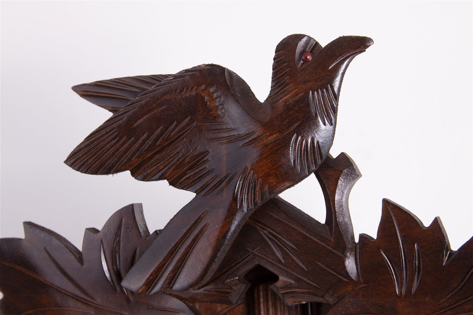 Cuckoo Clock 1-day-movement Carved-Style 36cm by Hekas