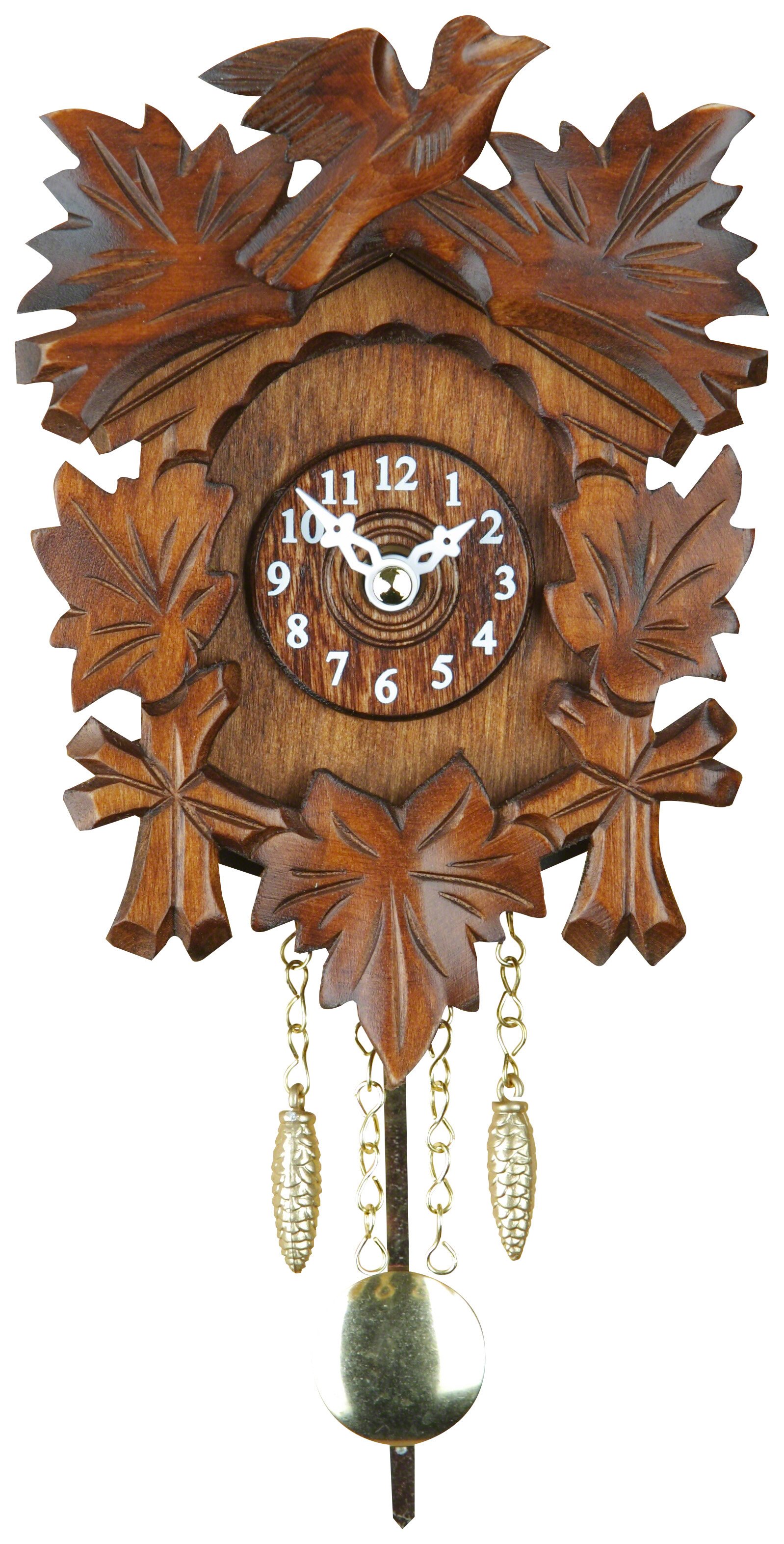 Pendeluhr Pendulum Clock Black Forest Cuckoo MADE in GERMANY 262PQ 