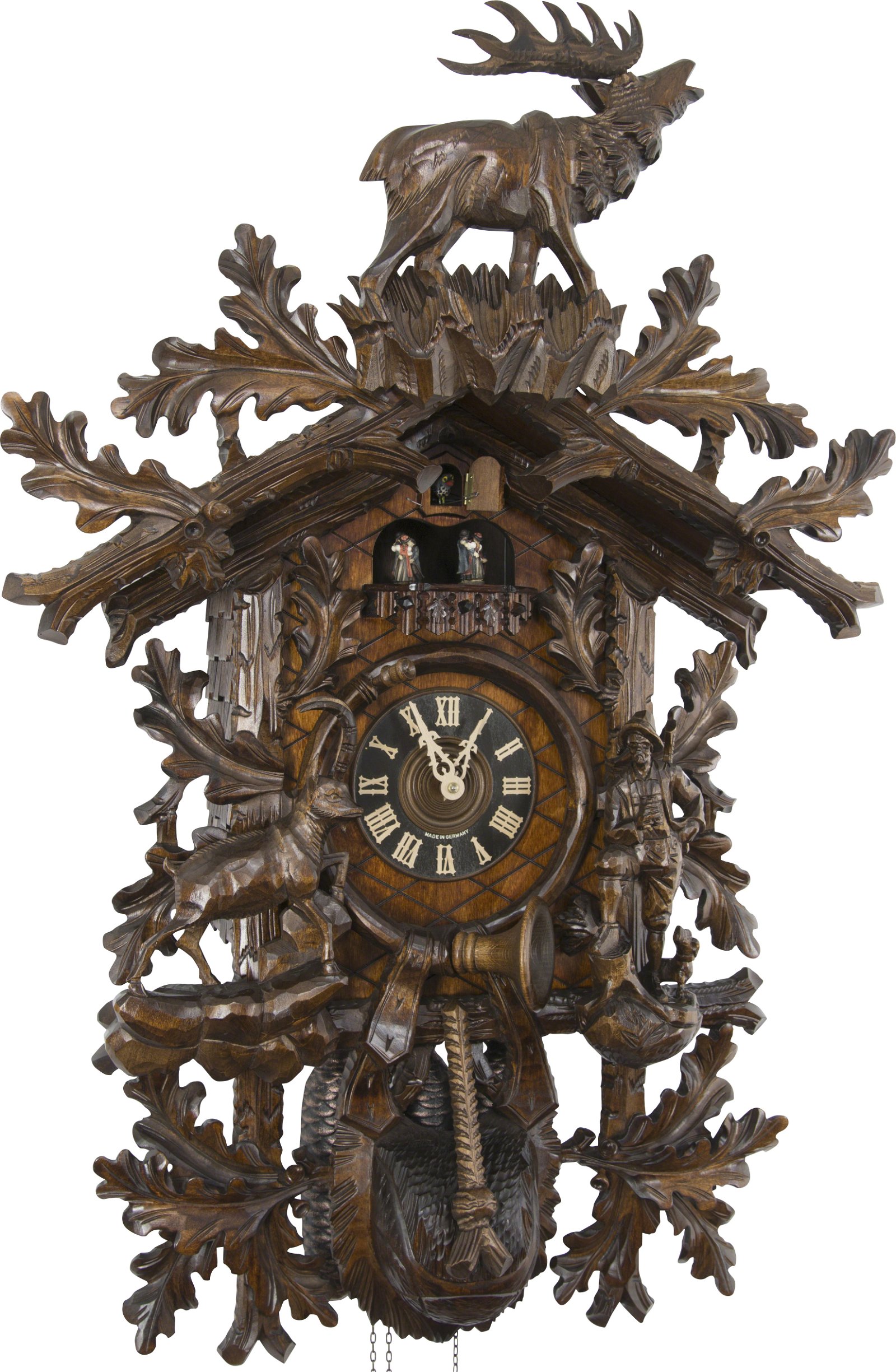 Cuckoo Clock 8-day-movement Carved-Style 90cm by August Schwer