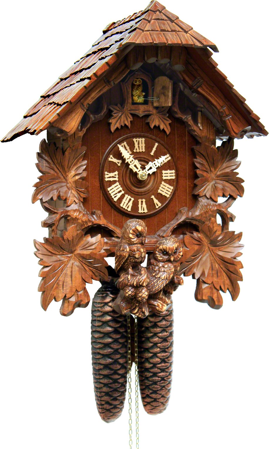 Cuckoo Clock 8-day-movement Chalet-Style 36cm by Rombach & Haas