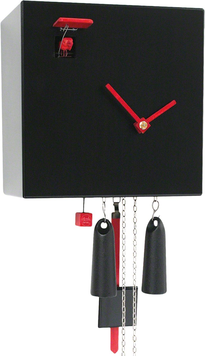 Cuckoo Clock 8-day-movement Modern-Art-Style 20cm by Rombach & Haas