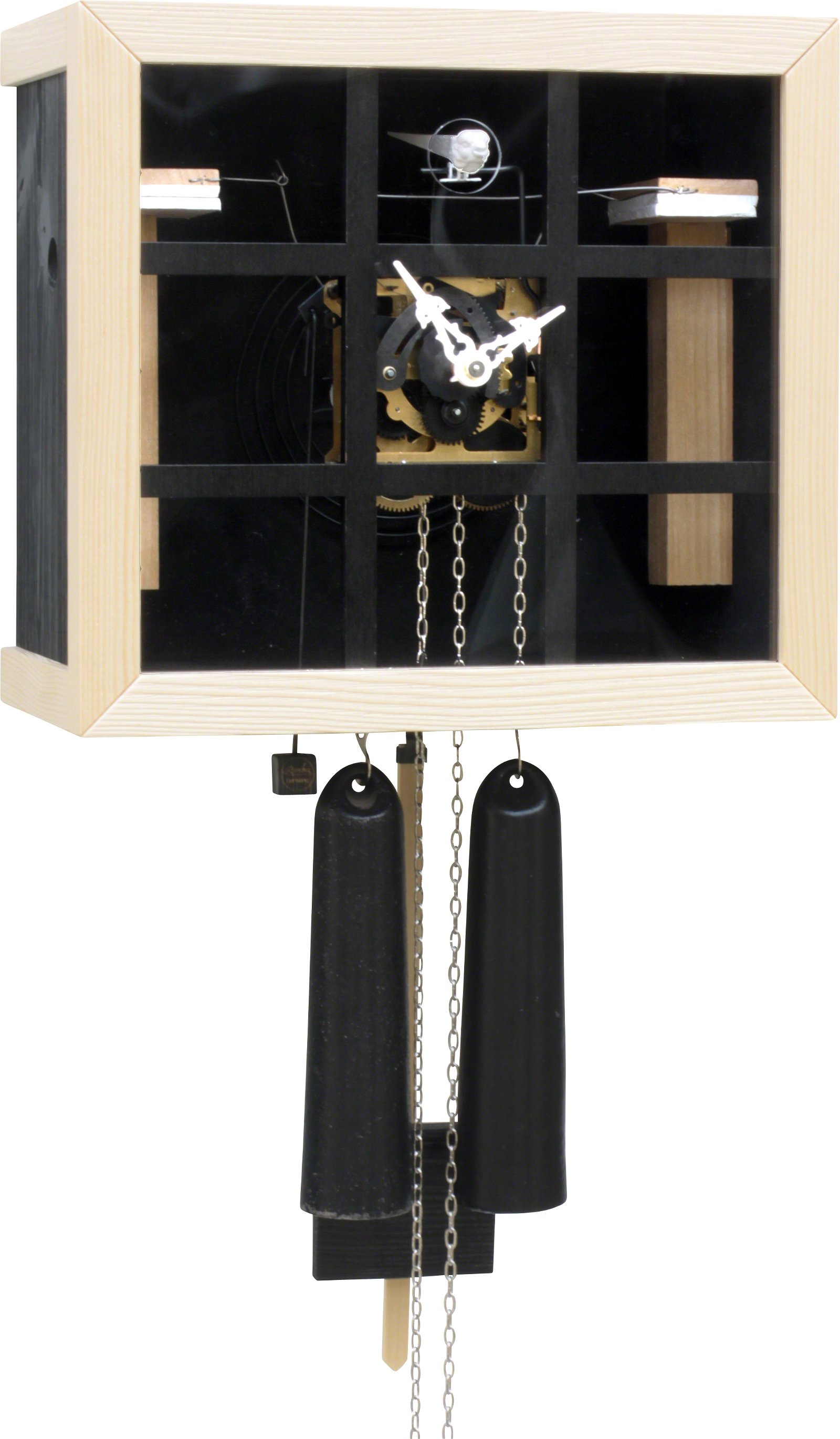 Cuckoo Clock 8-day-movement Modern-Art-Style 26cm by Rombach & Haas