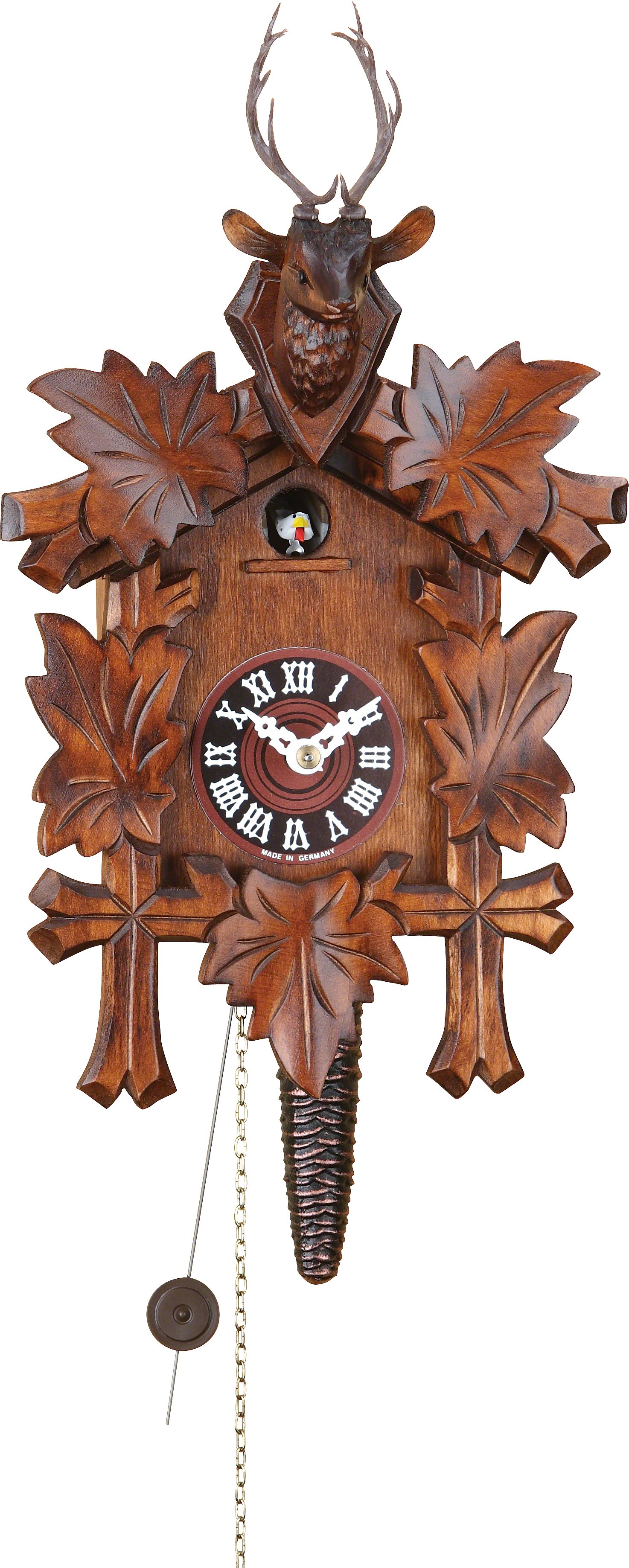 Cuckoo Clock Chain-pull-movement -Style 25cm by Trenkle Uhren